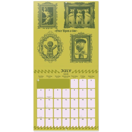 SHREK 2027 30X30 CALENDAR US
