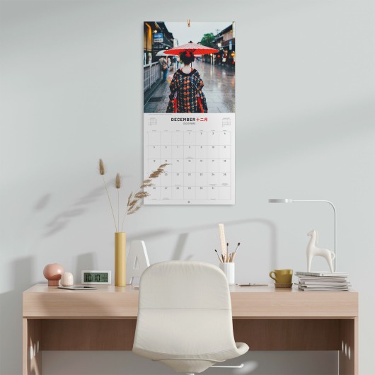 JAPAN 2027 30X30 CALENDAR US
