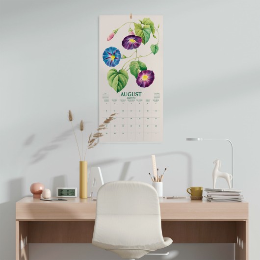 BOTANY FLOWERS 2027 30X30 CALENDAR US