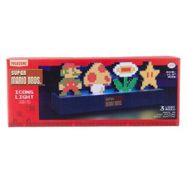 NINTENDO ICONS SUPER MARIO CHARACTER AND POWERS LAMP