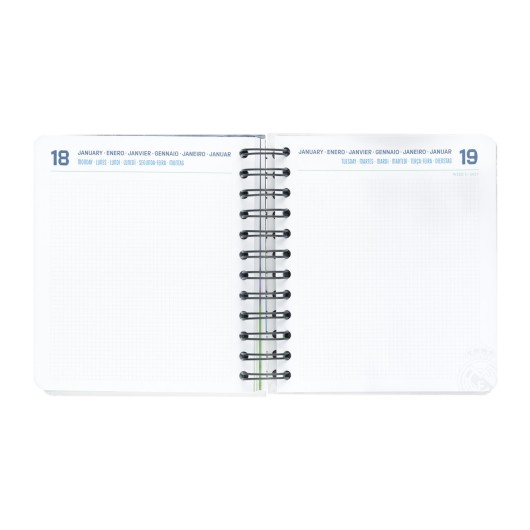 REAL MADRID 2026/2027 DAY PER PAGE M 11 MONTHS ACADEMIC DIARY