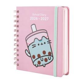 PUSHEEN 2026/2027 DAY PER PAGE M 11 MONTHS ACADEMIC DIARY