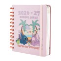 DISNEY STITCH AND ANGEL 2026/2027 DAY PER PAGE M 11 MONTHS ACADEMIC DIARY