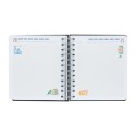 FLORAL CUBES 2026/2027 DAY PER PAGE M 11 MONTHS ACADEMIC DIARY