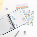 FLORAL CUBES 2026/2027 DAY PER PAGE M 11 MONTHS ACADEMIC DIARY