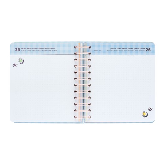 ANIME TREND 2026/2027 DAY PER PAGE M 11 MONTHS ACADEMIC DIARY