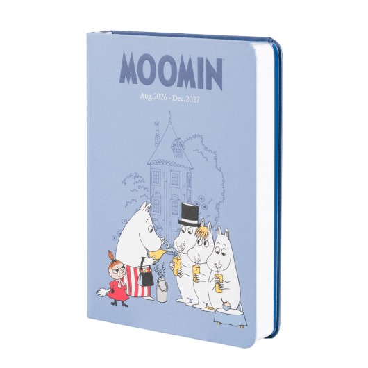 MOOMIN 2026/2027 WEEK TO VIEW POCKET 17 MONTHS ACADEMIC DIARY