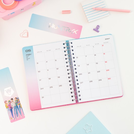 KPOP DEMON HUNTERS 2026/2027 12 MONTHS A5 WEEK VIEW ACADEMIC DIARY