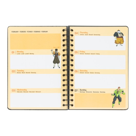 DRAGON BALL 2026/2027 WEEK TO VIEW A5 12 MONTHS ACADEMIC DIARY