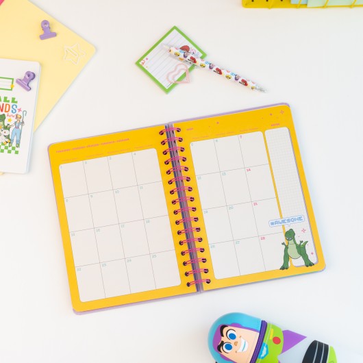 DISNEY TOY STORY 5 2026/2027 WEEK TO VIEW A5 12 MONTHS ACADEMIC DIARY