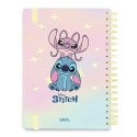 DISNEY STITCH AND ANGEL 2026/2027 WEEK TO VIEW A5 12 MONTHS ACADEMIC DIARY