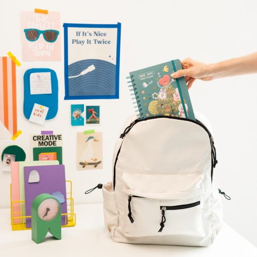 BT21 2026/2027 WEEK TO VIEW A5 12 MONTHS ACADEMIC DIARY