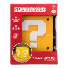 SUPER MARIO QUESTION RECHARGEABLE SILICONE SQUISHY LIGHT