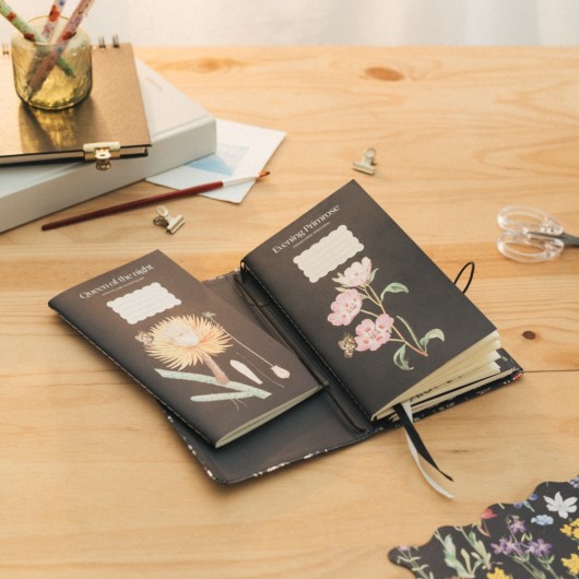 SLEEPLESS GARDEN TRIPLE TRAVEL NOTEBOOK
