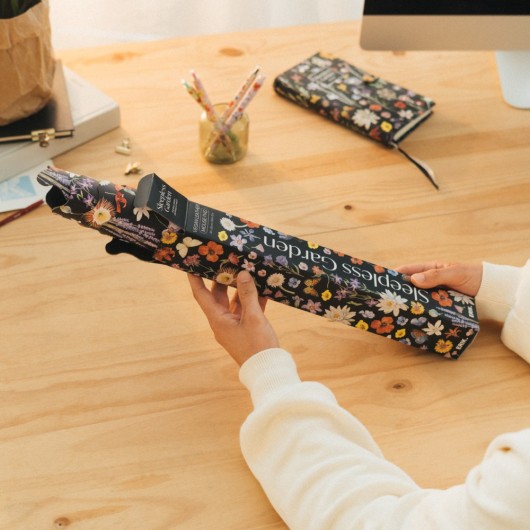 SLEEPLESS GARDEN VEGAN LEATHER (PU) MOUSE PAD