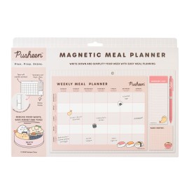 PUSHEEN SUSHI ROLL MAGNETIC MEAL PLANNER 2