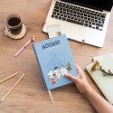 MOOMIN 2026/2027 WEEK TO VIEW A5 CASEBOUND 17 MONTHS ACADEMIC DIARY
