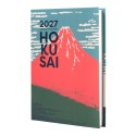 HOKUSAI 2026/2027 WEEK TO VIEW A5 CASEBOUND 17 MONTHS ACADEMIC DIARY