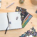 SLEEPLESS GARDEN 2026/2027 WEEK TO VIEW A5 CASEBOUND 17 MONTHS ACADEMIC DIARY