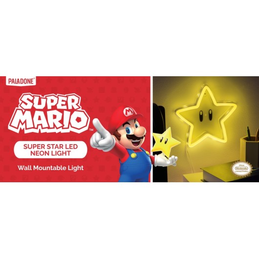 Super Star Wall Mountable LED Neon Light