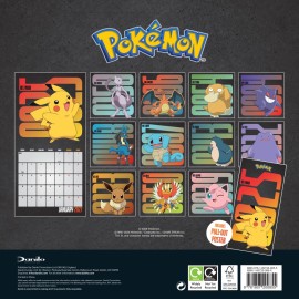 POKEMON 2027 30X30 CALENDAR 2