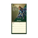 THE LEGEND OF ZELDA 2027 30X30 CALENDAR
