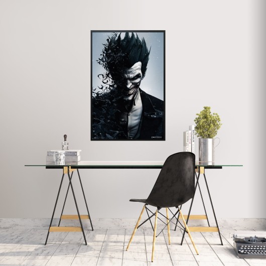 DC COMICS BATMAN: ARKHAM KNIGT ORIGINS JOKER POSTER