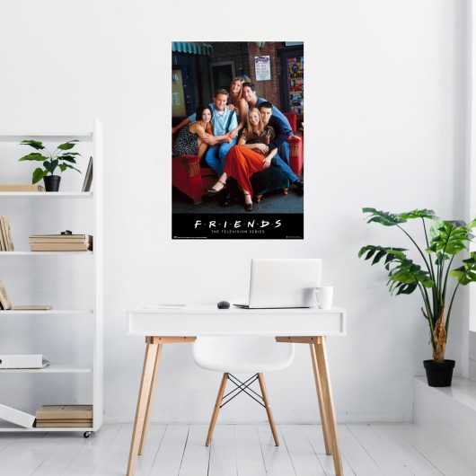 POSTER FRIENDS CHARACTERS