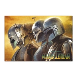 STAR WARS THE MANDALORIAN - MANDALORIANS POSTER 