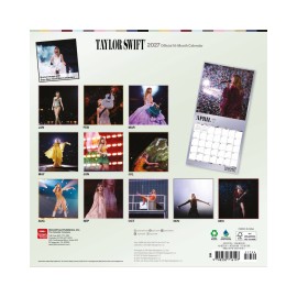 TAYLOR SWIFT 2027 30X30 CALENDAR (PLASTIC FREE)  2