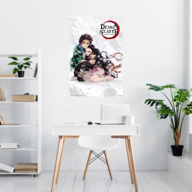 TANJIRO AND NEZUKO DEMON SLAYER POSTER 2