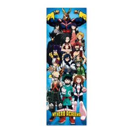 MY HERO ACADEMIA ALL CHARACTERS DOOR POSTER