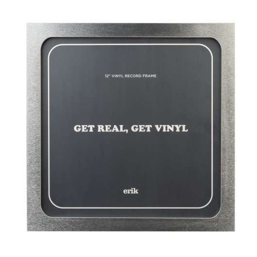 PREMIUM VINYL FRAME 32X32 CM MDF SILVER