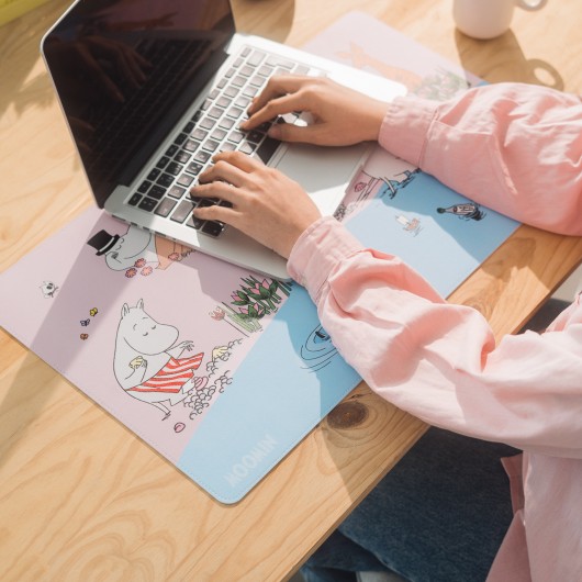 MOOMIN VEGAN LEATHER (PU) MOUSE PAD