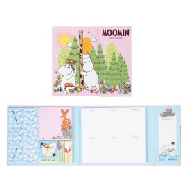 MOOMIN WEEKLY PLANNER WITH ADHESIVE NOTES