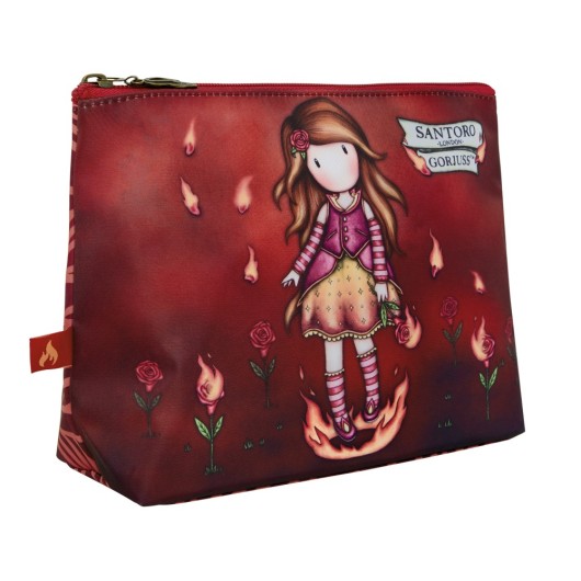 GORJUSS - LARGE ACCESSORY CASE - FIRE IN MY HEART