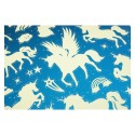 GLOW IN THE DARK UNICORN CLASSY STICKERS