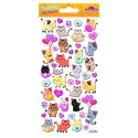 STICKERS TWEENY FOAMY CATS PLAYING