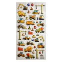 CONSTRUCTION TWEENY FOAMY STICKERS