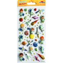 ASTRONAUTS HOLOGRAPHIC TWEENY FOAMY STICKERS