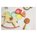 STICKERS SCENY SCRAP & DECO CAROUSEL RELIEF