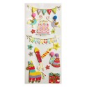 STICKERS SCENY SCRAP & DECO HAPPY BIRTHDAY RELIEF