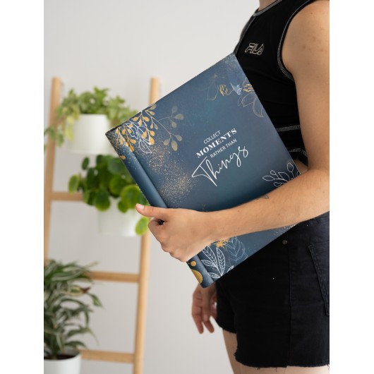 GLITTER 30 SELF-ADHESIVES PAGES 24X32CM PHOTO ALBUM