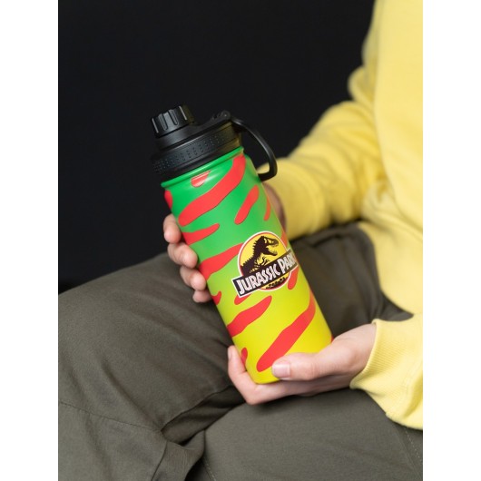 JURASSIC PARK HOT&COLD 500ML METAL BOTTLE