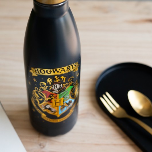 HARRY POTTER HOGWARTS 500ML HOT & COLD METAL BOTTLE