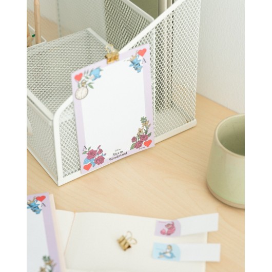 DISNEY ALICE IN WONDERLAND STICKY NOTEPAD