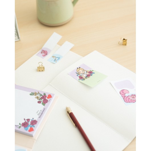 DISNEY ALICE IN WONDERLAND STICKY NOTEPAD
