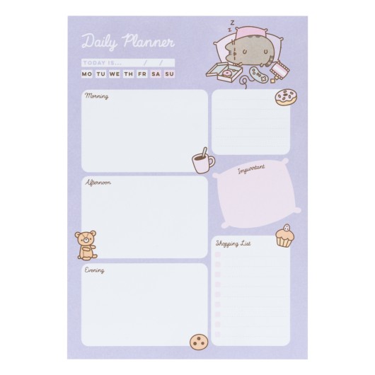 PUSHEEN MOMENTS A5 DAILY PLANNER
