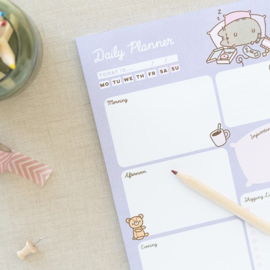 PUSHEEN MOMENTS A5 DAILY PLANNER