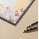 KOKONOTE WILD FLOWERS A3 WEEKLY PLANNER IN GERMAN